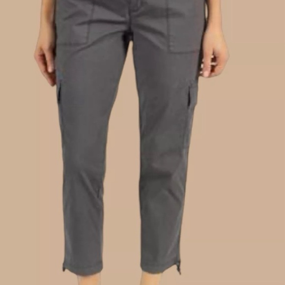 ⚡️Social Standard Women S Lightweight Scout Poplin Surplus Cropped Pants - Large - Picture 1 of 1